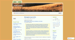 Desktop Screenshot of hanshowe.org